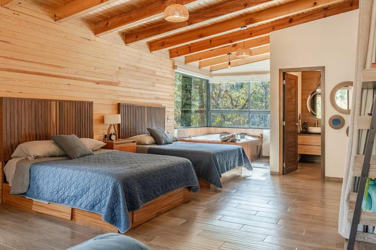 Cabanas Canada Del Ciervo Mazamitla Exteriér fotografie